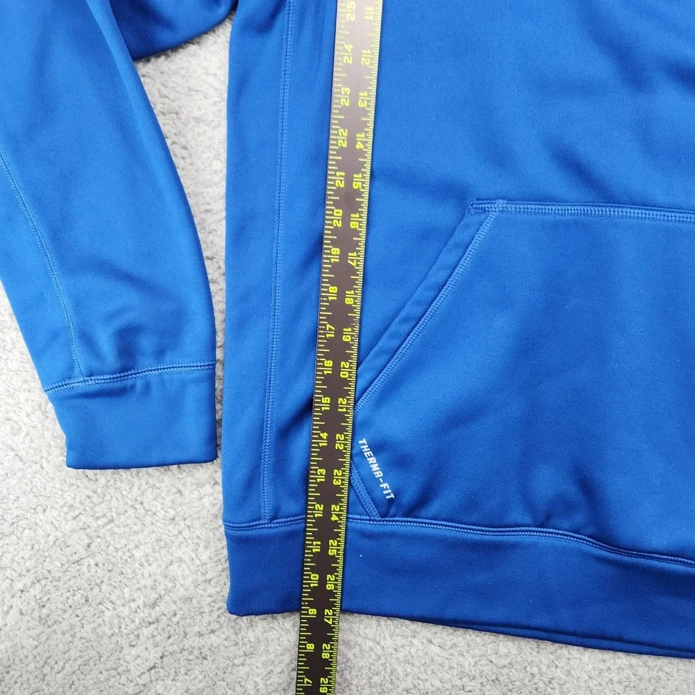 Indianapolis Colts Nike Therma-Fit Hoodie Mens M NFL Onfield Apparel Blue